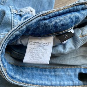 Flying Monkey Mid-Rise Ankle Skinny